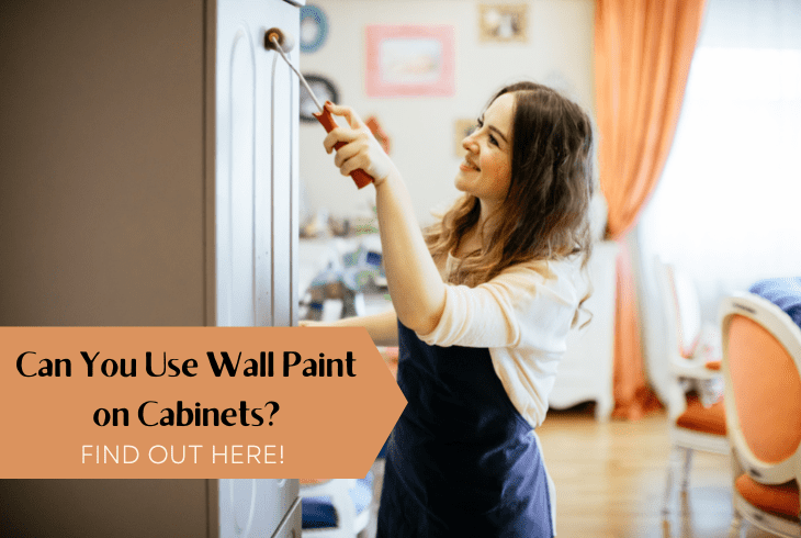 can you use wall paint on cabinets