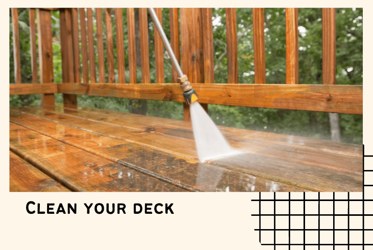 clean your deck
