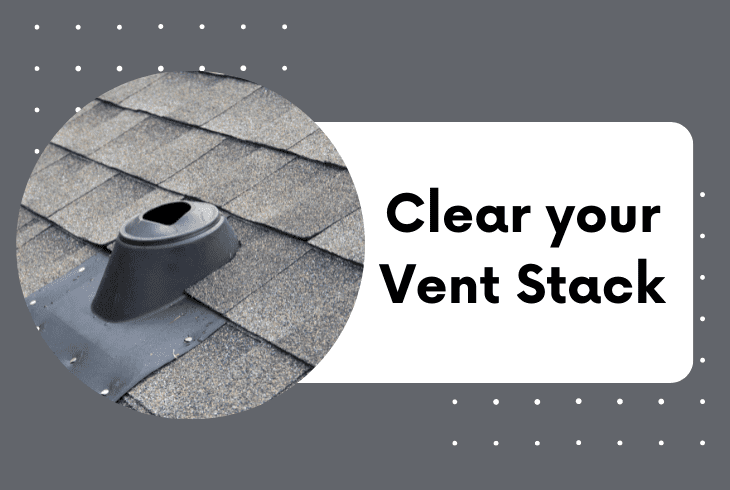 clean vent stack
