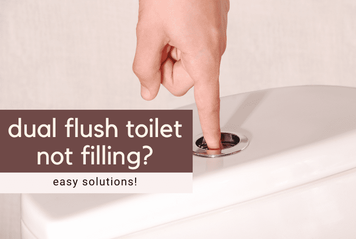 Dual Flush Toilet Not Filling