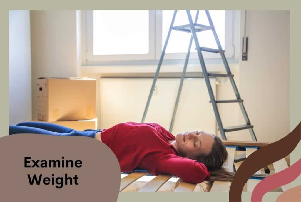weight in bed