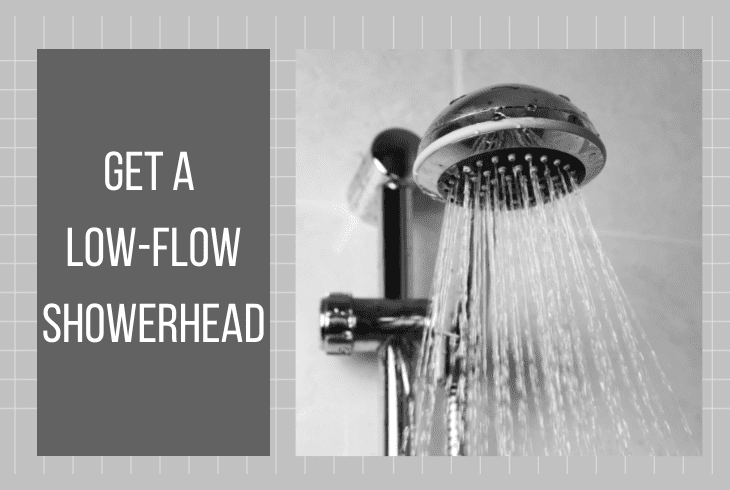 low flow showerhead