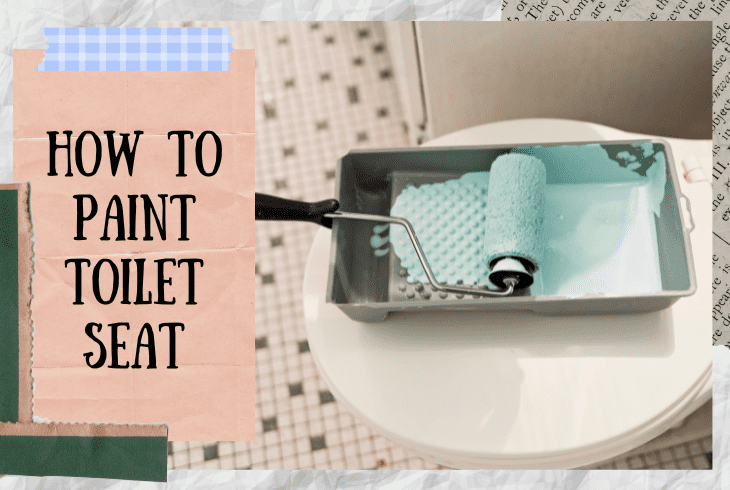paint a toilet seat