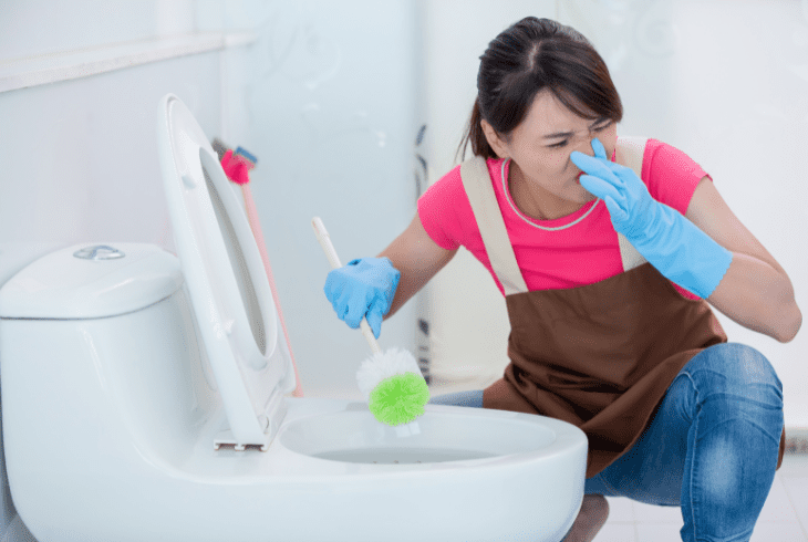 improper cleaning