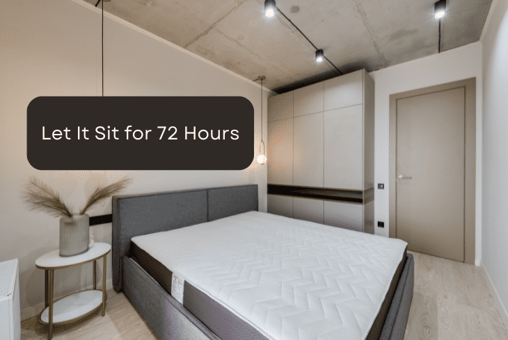 sit for 72 hours