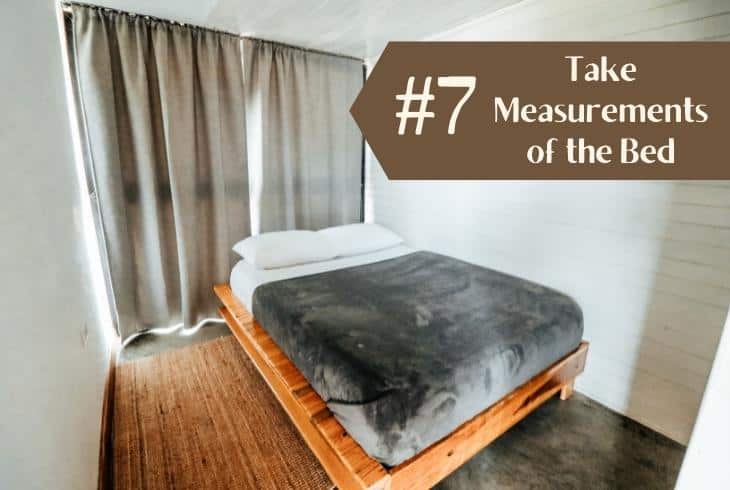measurement of bed