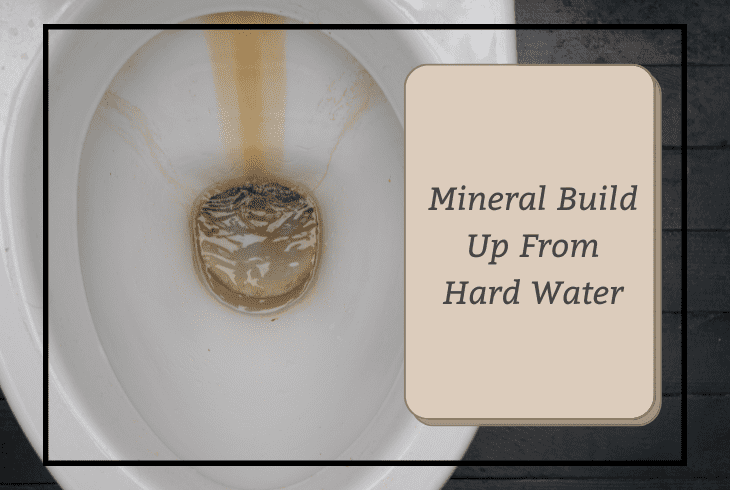 mineral build up hard water