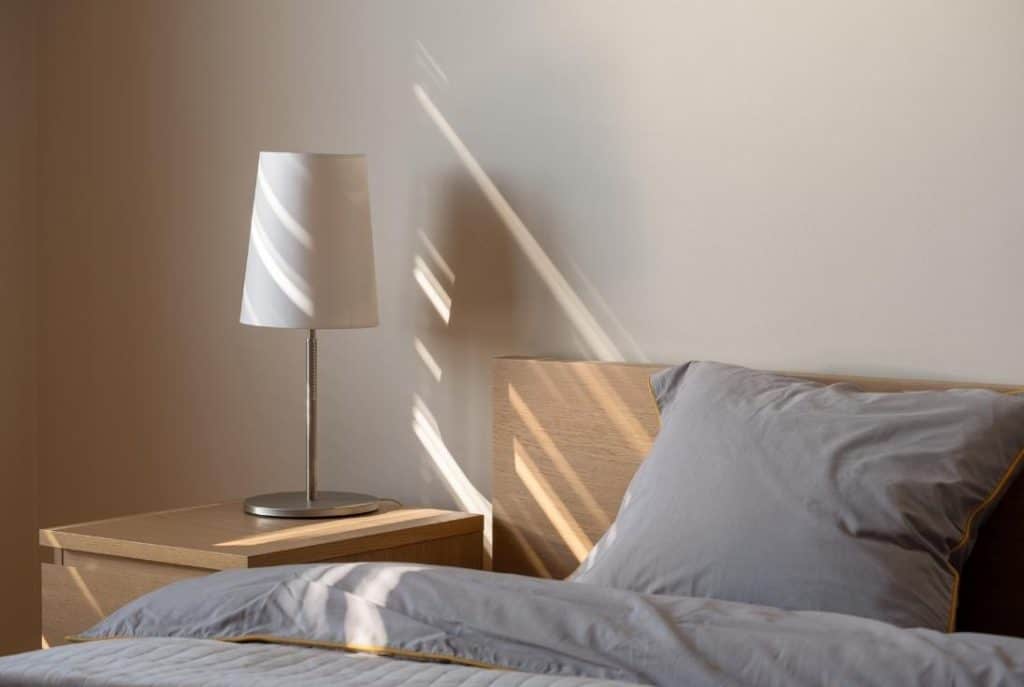 place nightstand lamp