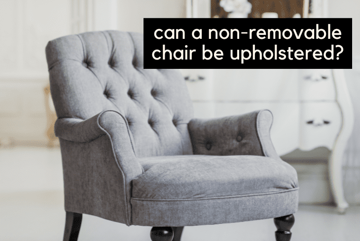 non removable chair