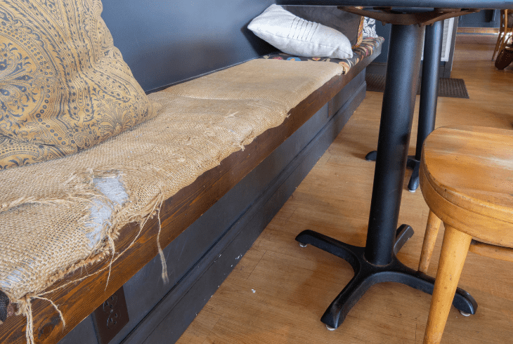 old cushioning