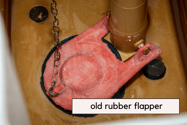 rubber flapper