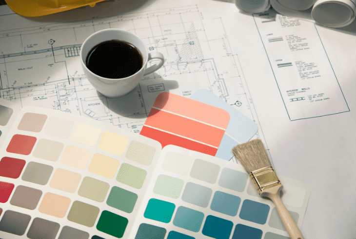 role of paint in decoration
