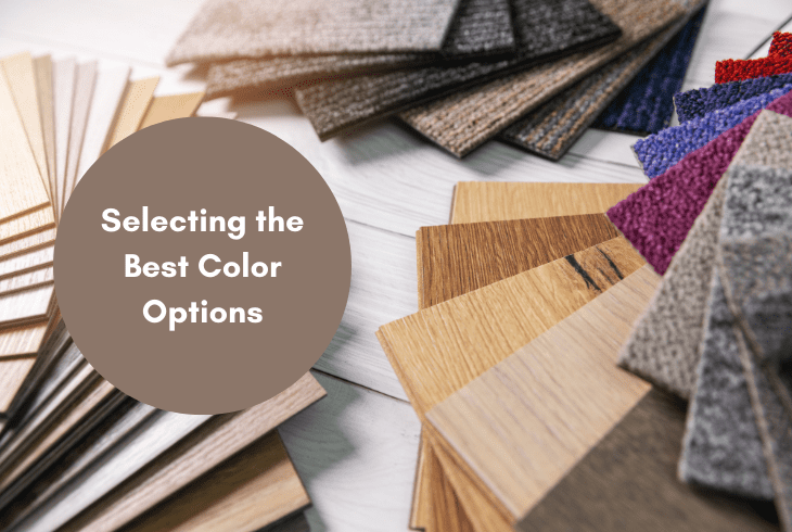 choosing a color