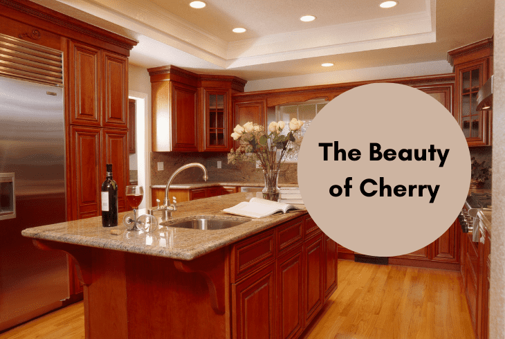 beauty of cherry wood