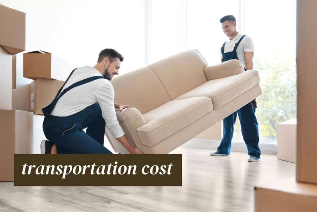 transport cost