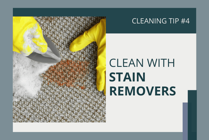 use stain remover