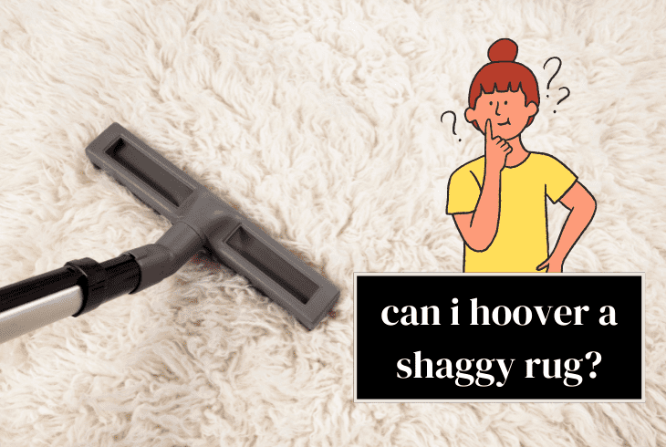 can i hoover shaggy rug