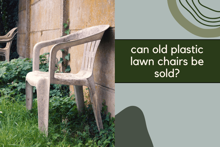 old plastic lawn chairs sold