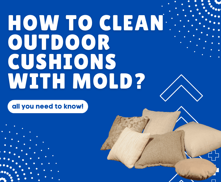 how to clean outdoor cushions with mold