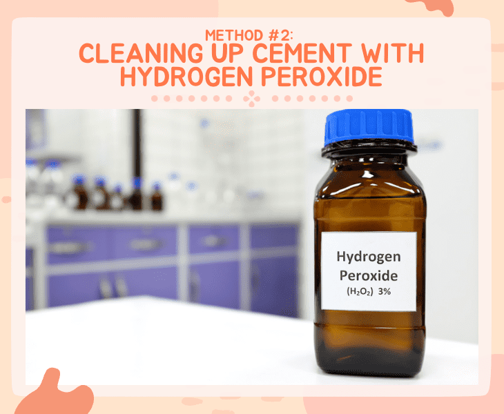 clean with hydrogen peroxide
