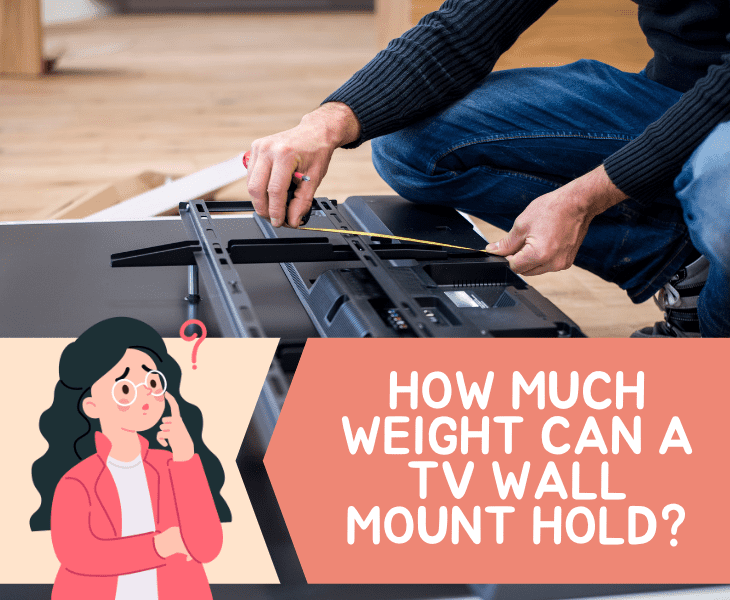 weight tv wall mount