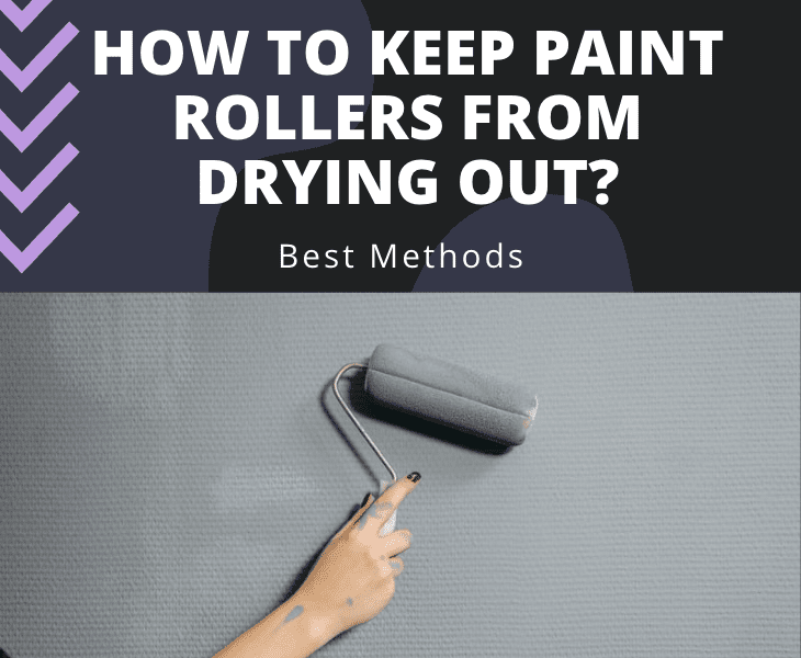 how to keep a paint roller from drying out