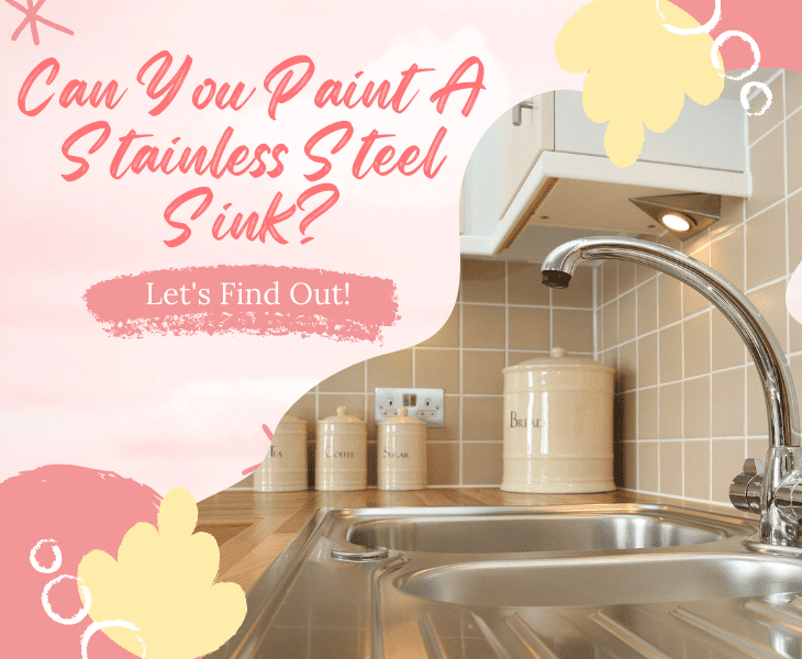 can you paint a stainless steel sink