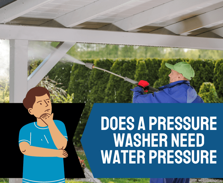 pressure washer water pressure