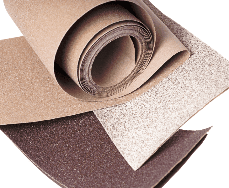 use silicon carbide sandpaper