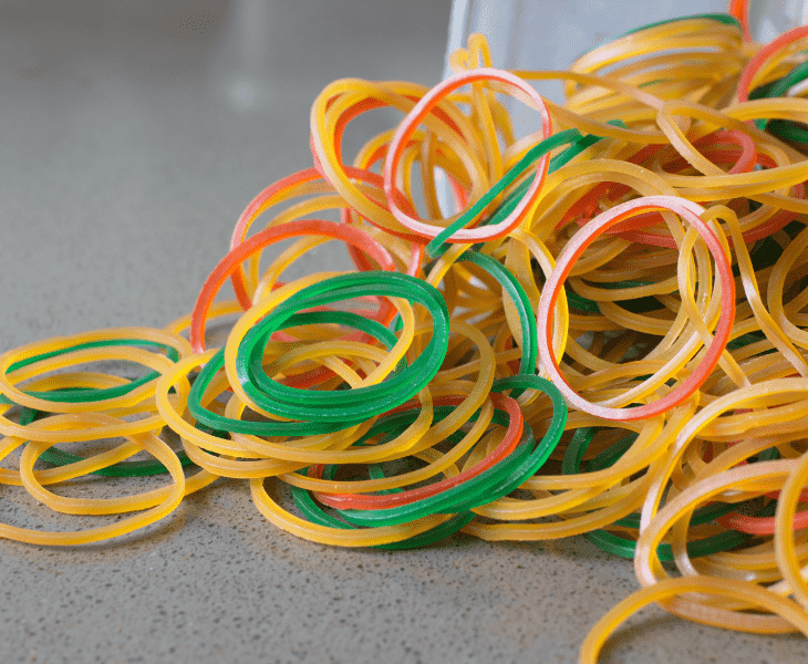 rubber bands
