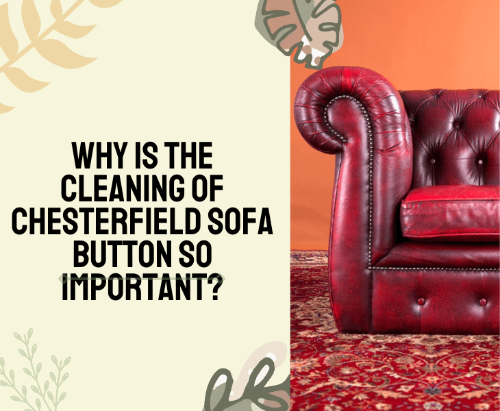 cleaning buttons important