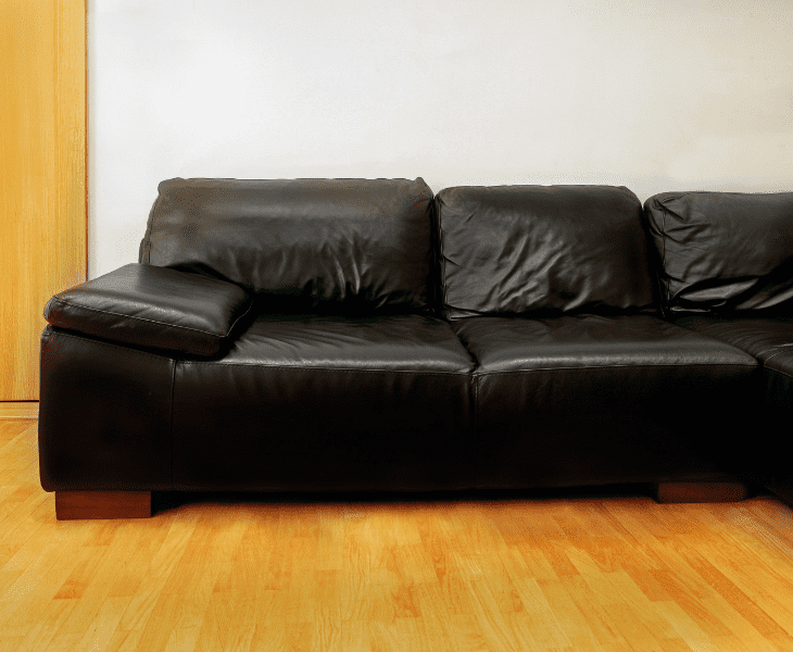 leather couch