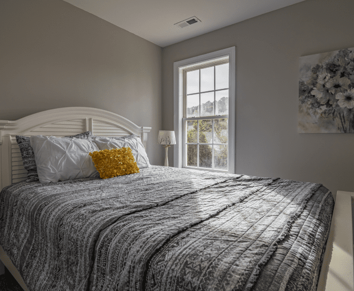 position of bed