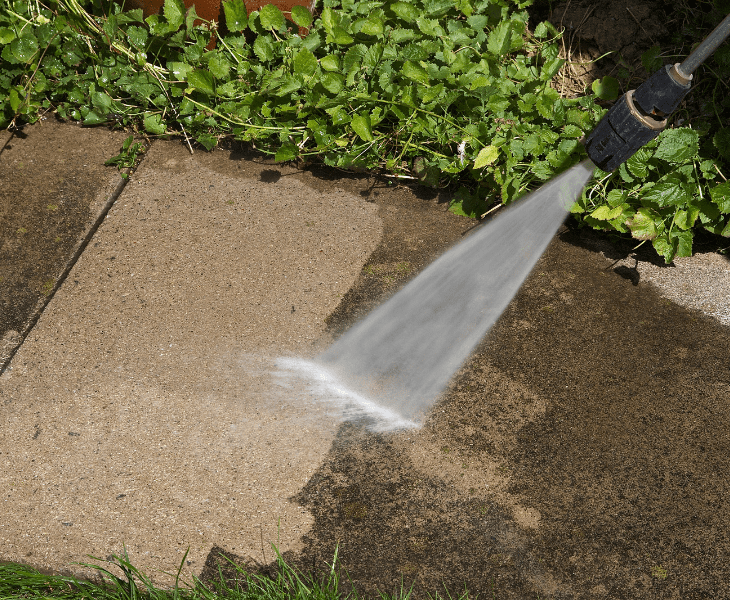 cleaning power of washer