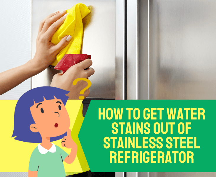 get water stains out