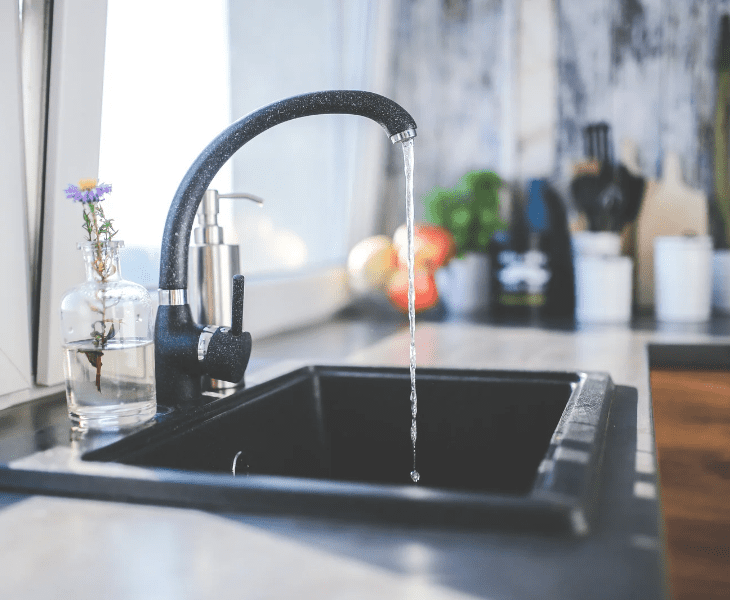 sink inside kitchen