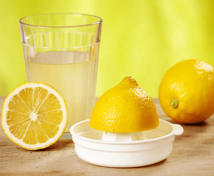 use lemon juice