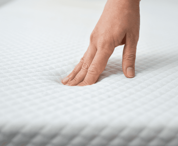 weight on mattress