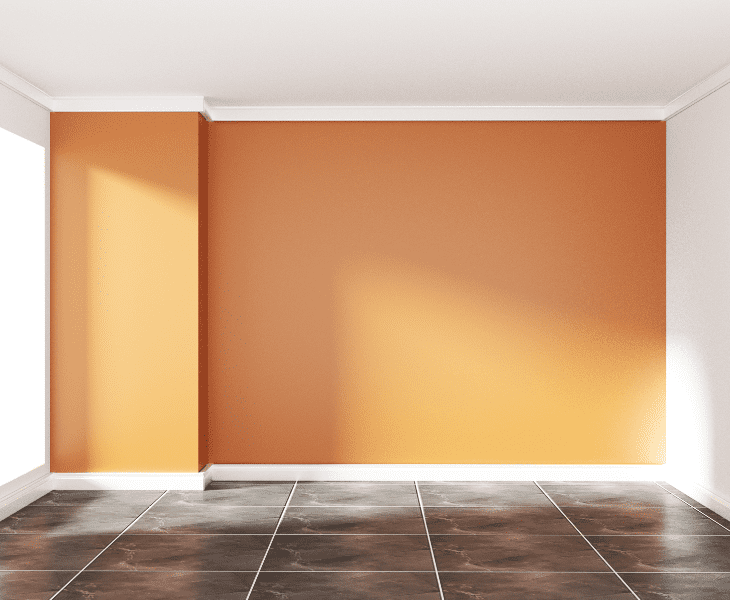 bright orange