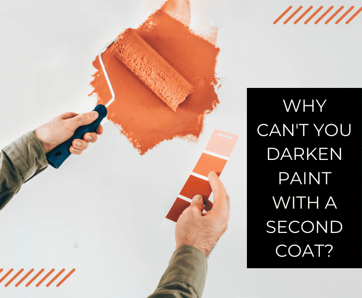 why can't you darken paint
