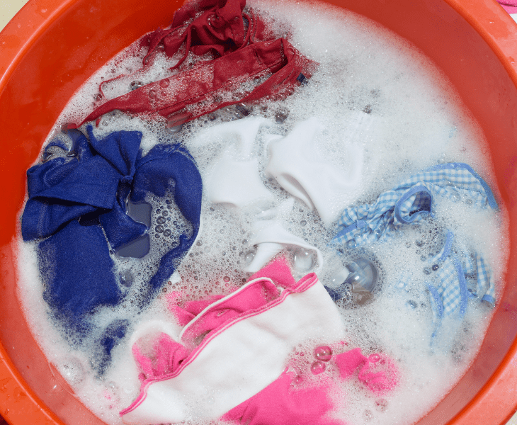 soak clothes