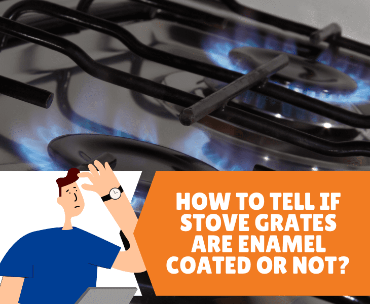 enamel coated stove grates