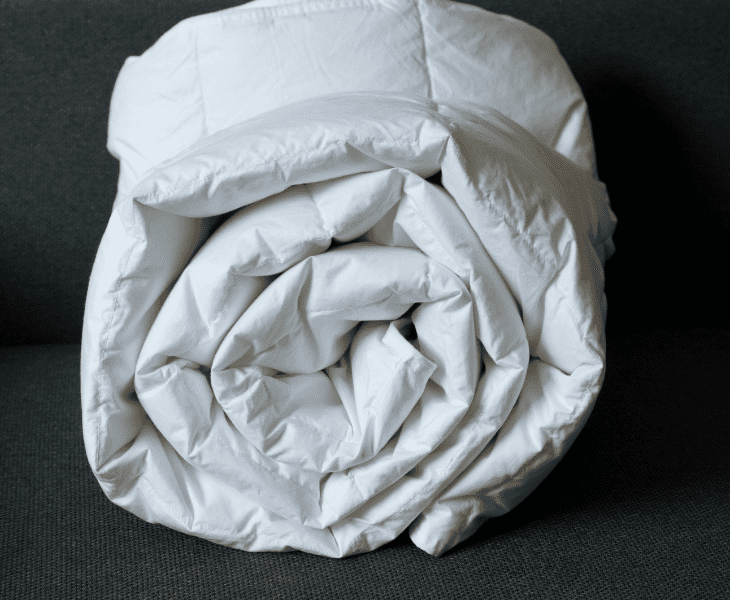 use thick comforter