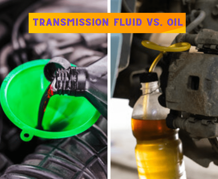 transmission fluid vs. oil