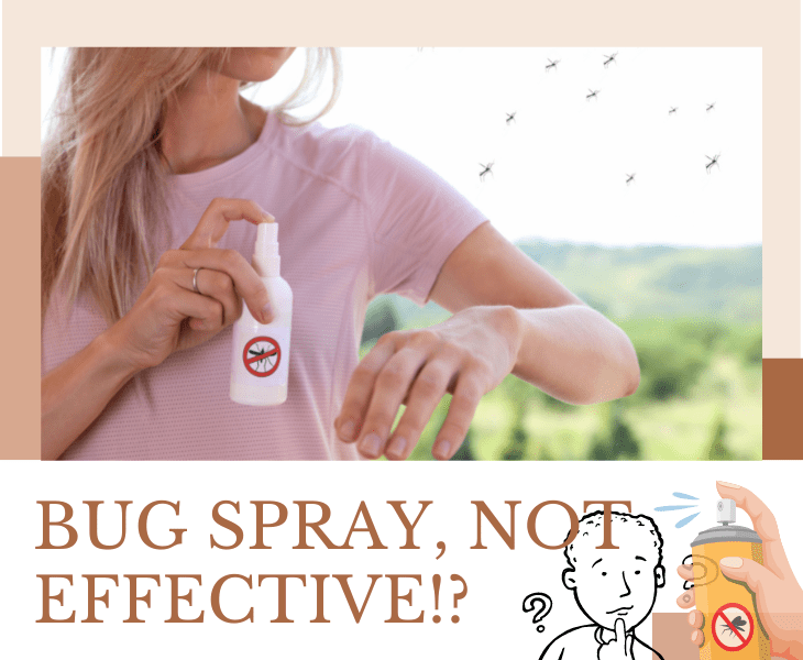 ineffective bug spray