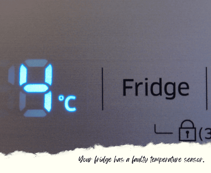 temperature sensor faulty
