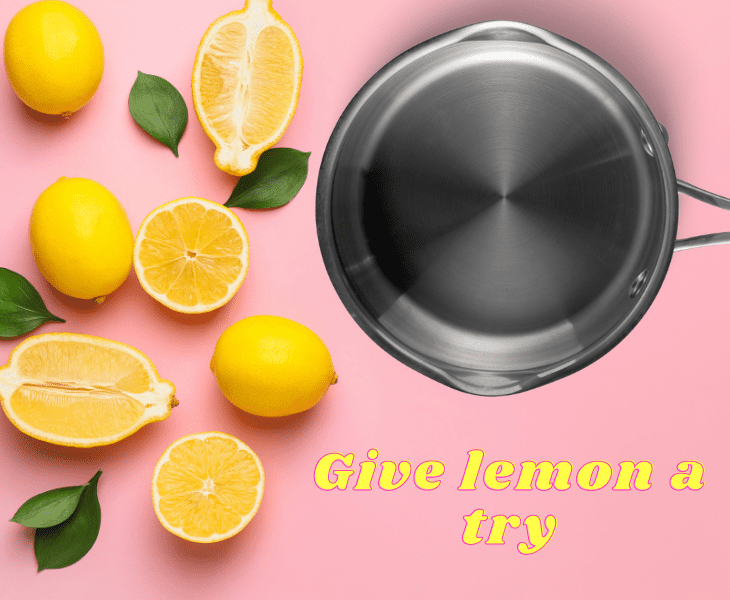 giving lemon a try