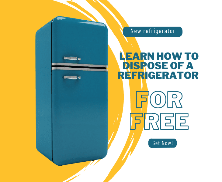 how to dispose of a refrigerator for free