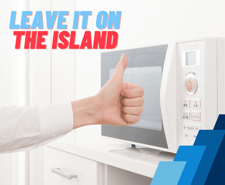 leave it on island