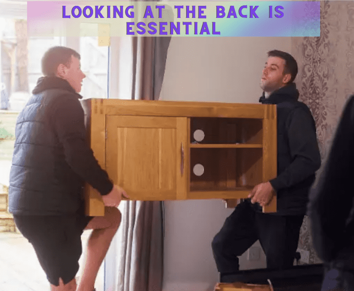 looking at the back is essential